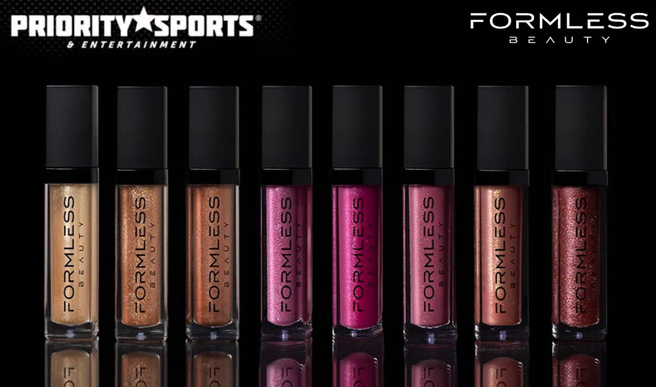 Formless Beauty Lip Glosses selected to be in NFL and NBA wives' care packages during training camp